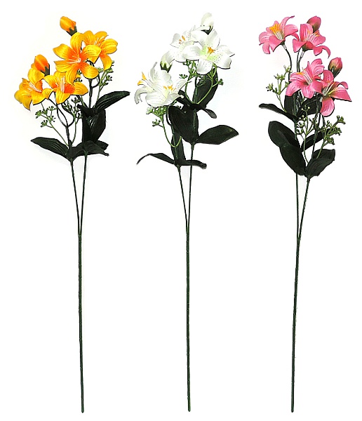 百合 造花