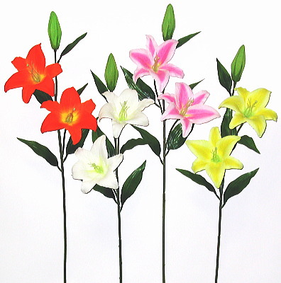 カサブランカの造花